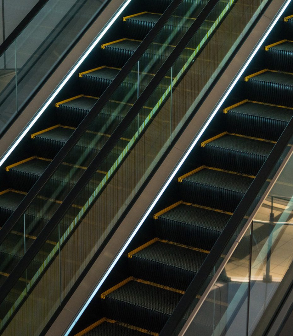 Image-of-escalators